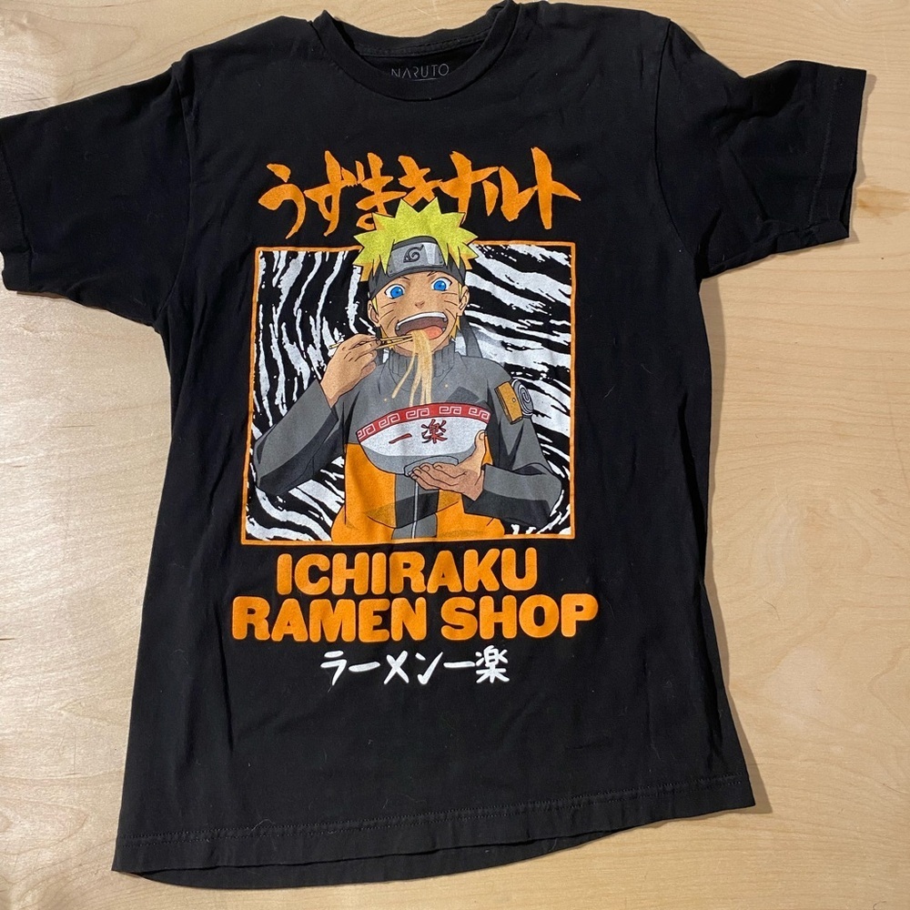Naruto Black T-Shirt Medium (38/40) (NS)